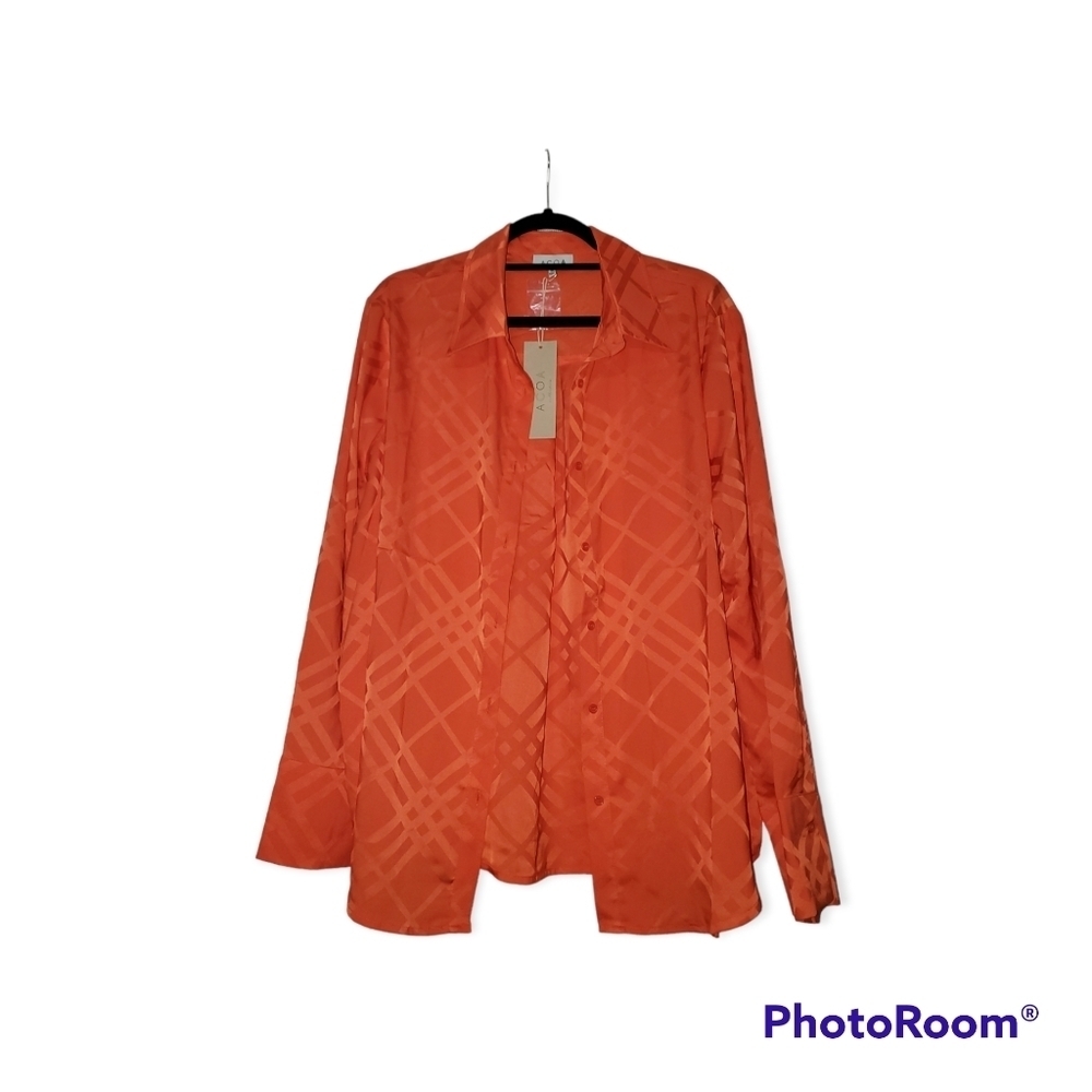 Women's Acoa button down shirt size XL